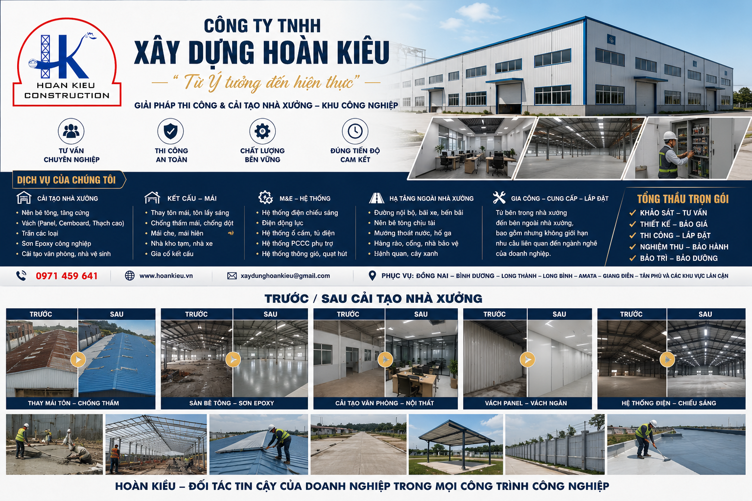 Nh&agrave; Xưởng & C&ocirc;ng Nghiệp