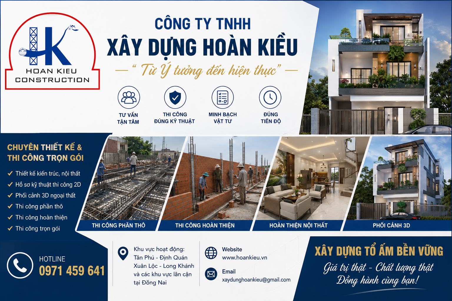 Thiết Kế & Thi C&ocirc;ng Trọn G&oacute;i