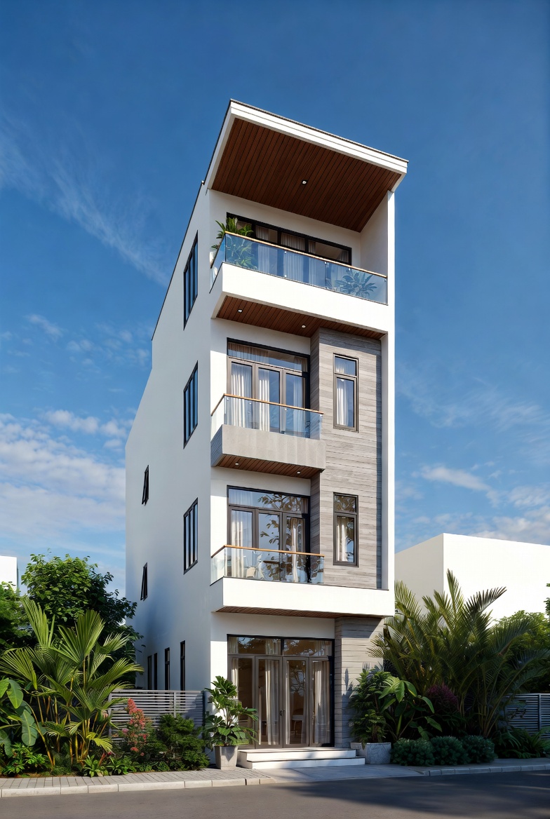 FULL CONSTRUCTION OF MODERN TOWNHOUSES IN TAN PHU, DONG NAI